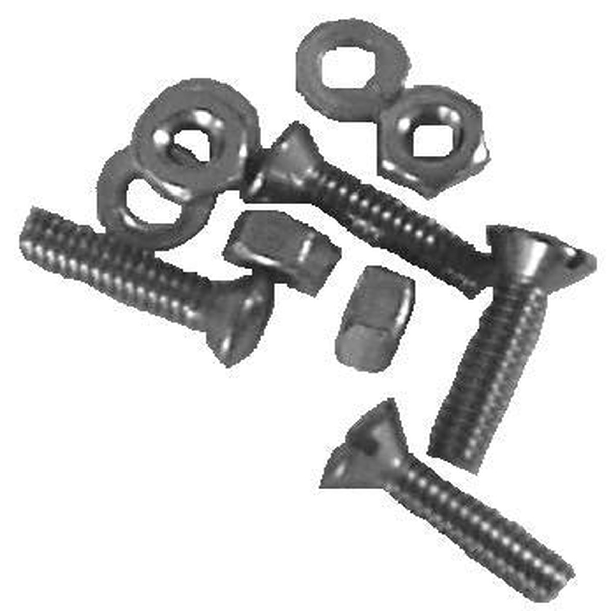 A-16029 30-31 Front Fender To Frame Bolts-SS