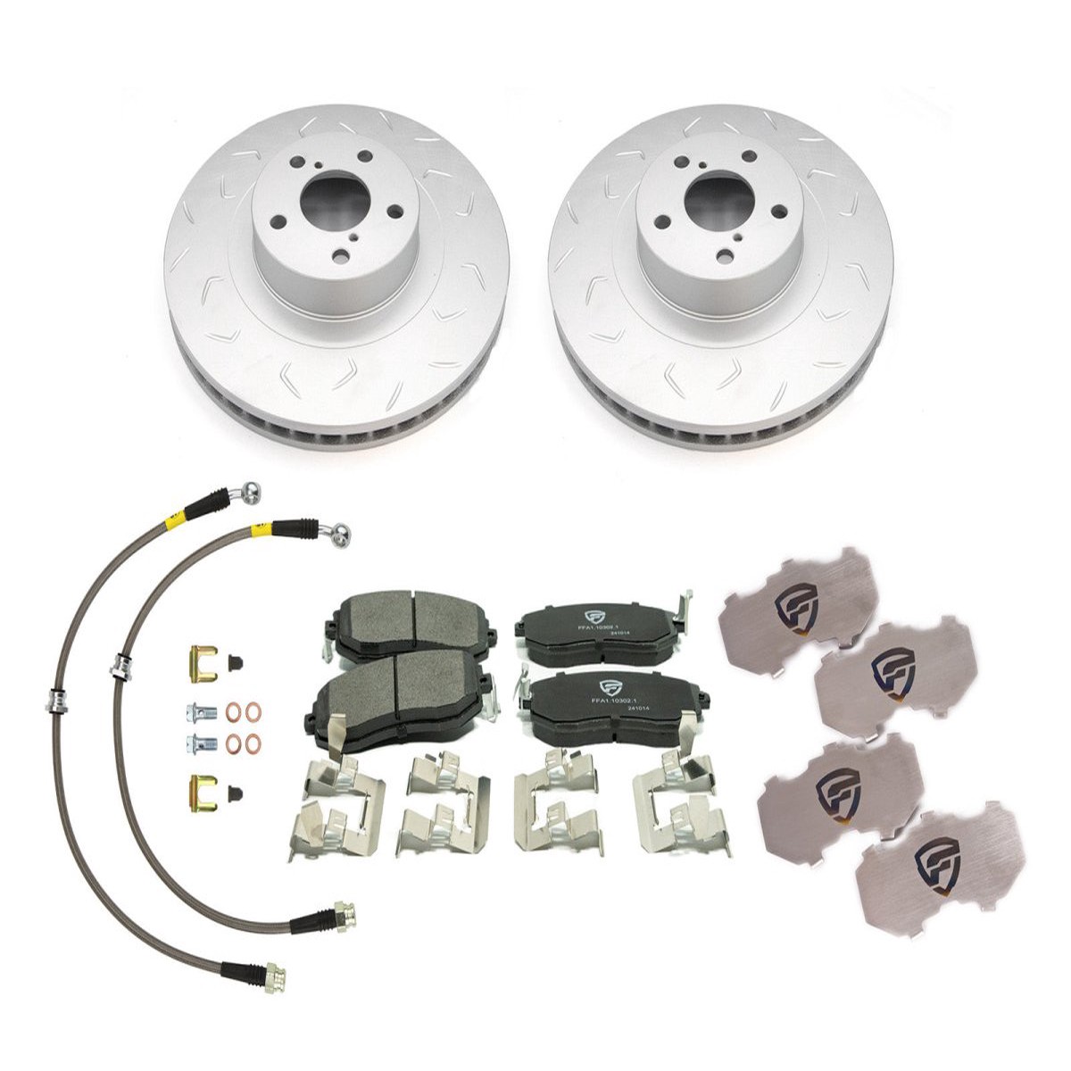 FactionFab Front Full Brake Kit Combo 2013-2026 BRZ / FRS / 86