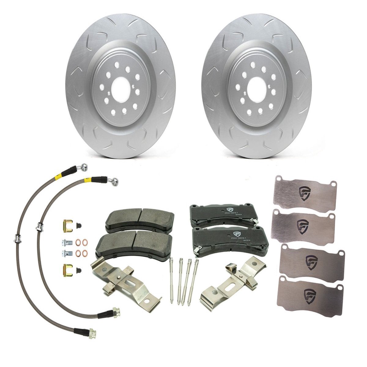 FactionFab Front Full Brake Kit Combo 2018-2021 STI / 2022-2026 WRX w/ Brembo Calipers