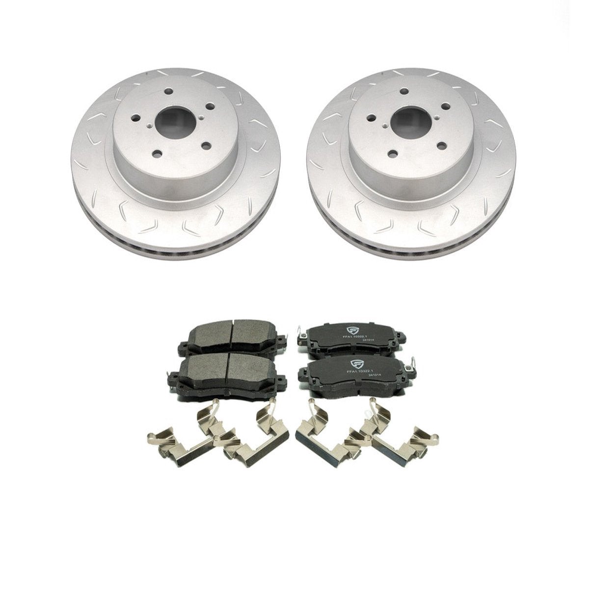 FactionFab Front Pad and Rotor Combo 2022-2026 WRX w/ Steel Caliper