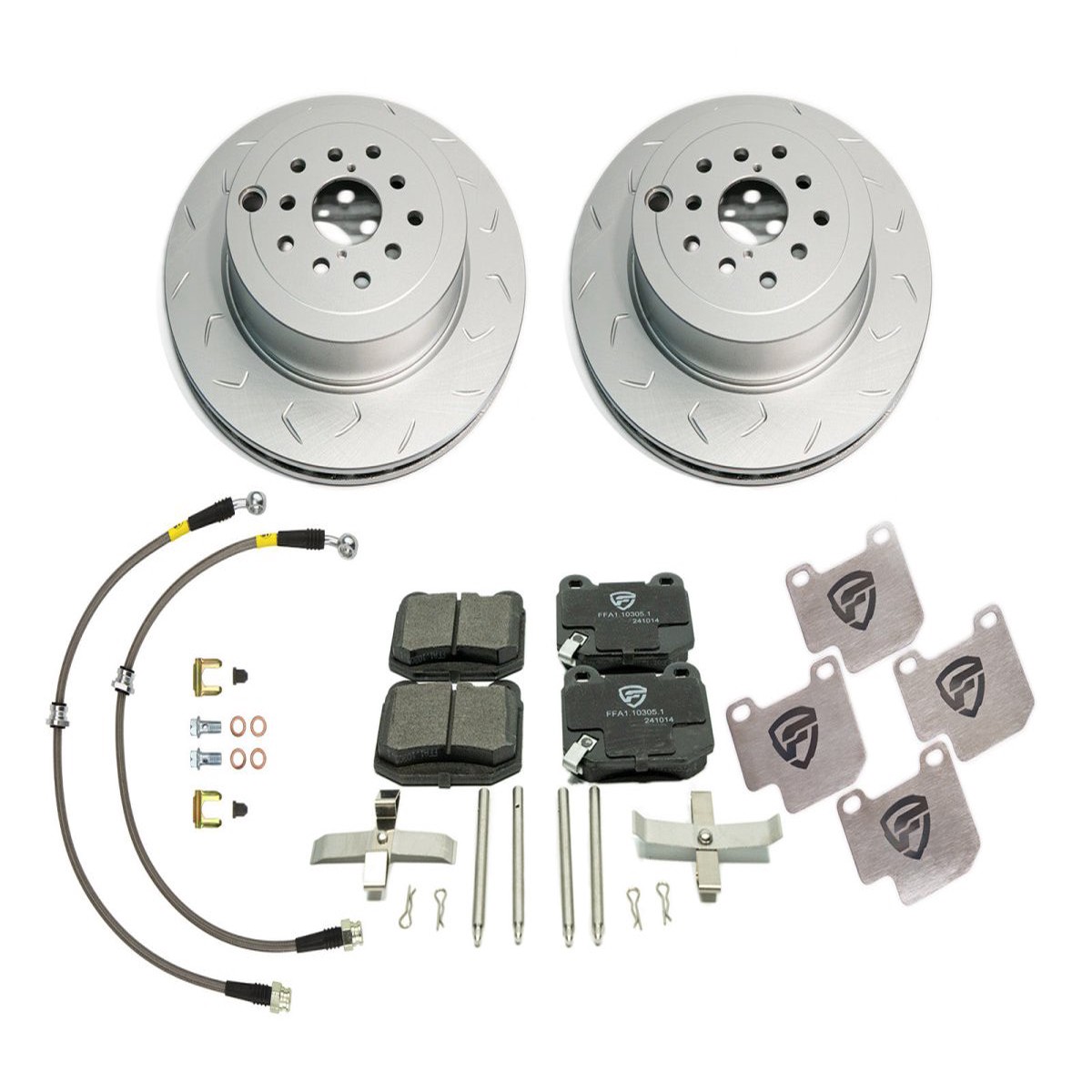 FactionFab Rear Full Brake Kit Combo 2008-2017 STI