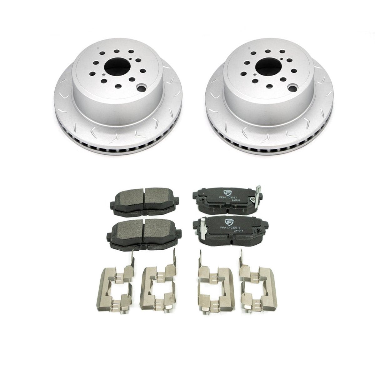 FactionFab Rear Pad and Rotor Combo 2022-2026 WRX w/ MT / 2013 BRZ / FRS / GT86