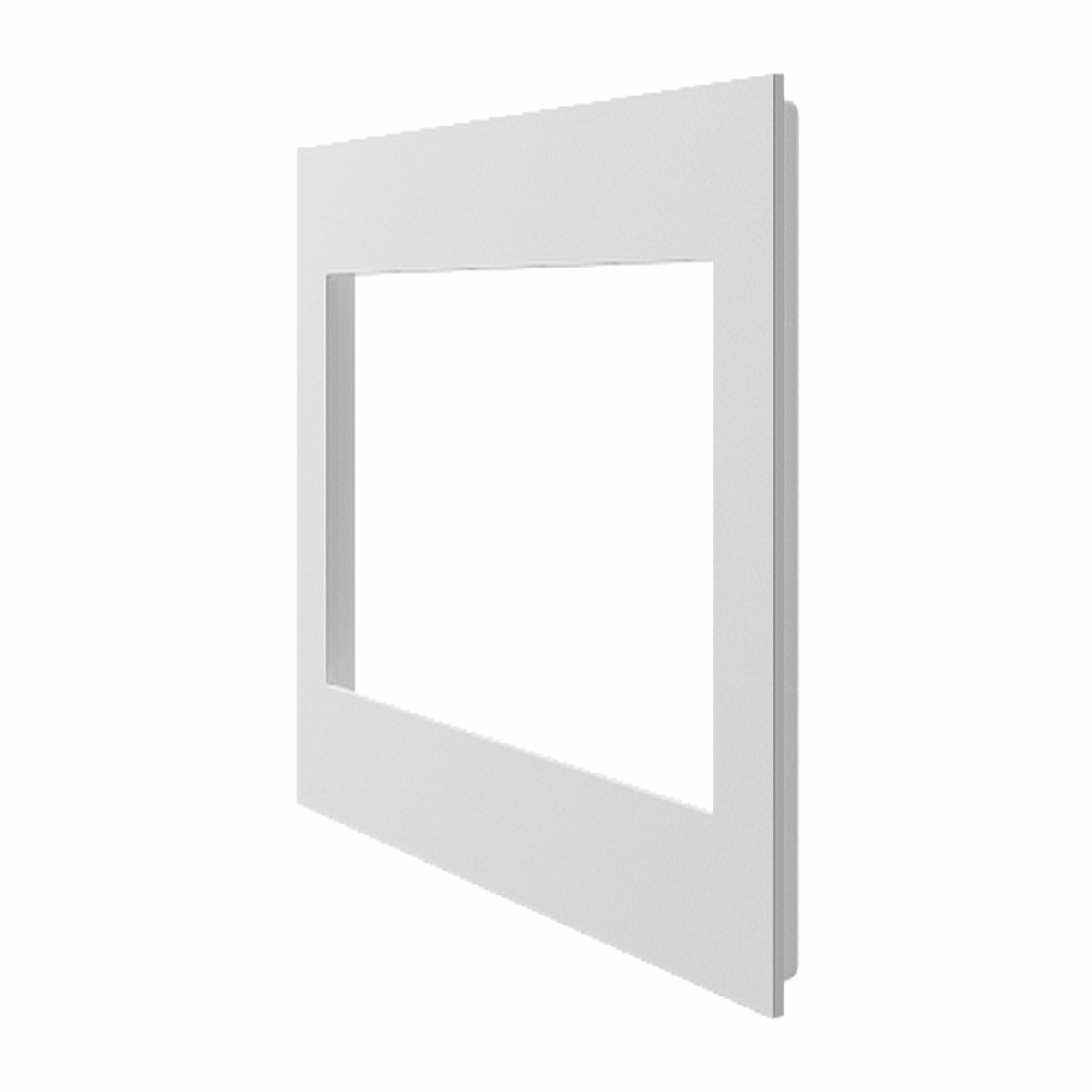 Crestron Horizon 2 Faceplate, 3-Gang, White