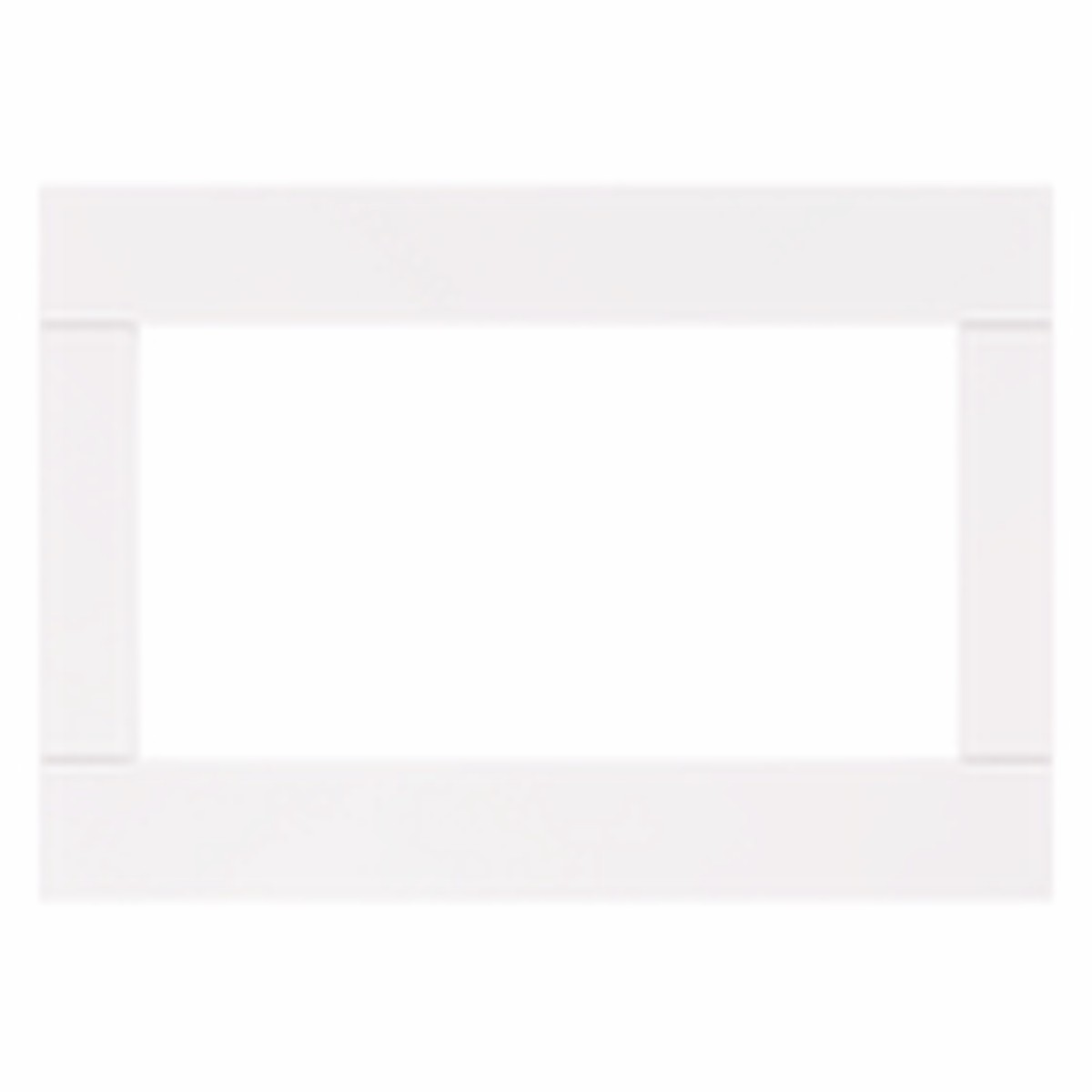 Crestron Horizon Faceplate, 4-Gang, White